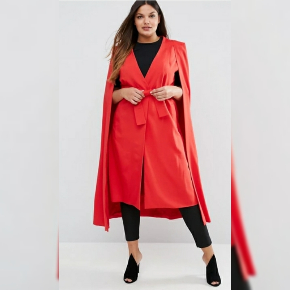 🎀Long Line Cape/Blazer